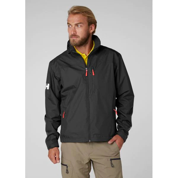 Helly Hansen Men's Crew Midlayer Sailing Jacket - Black