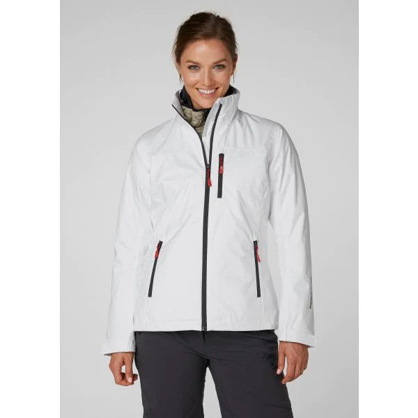 Helly Hansen Women's Crew Midlayer Sailing Jacket - White