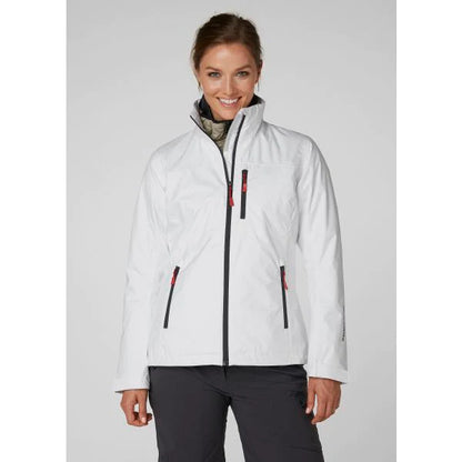 Helly Hansen Women's Crew Midlayer Sailing Jacket - White