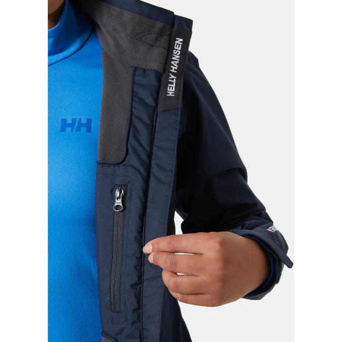 Helly Hansen Women's Crew Midlayer Sailing Jacket - Navy