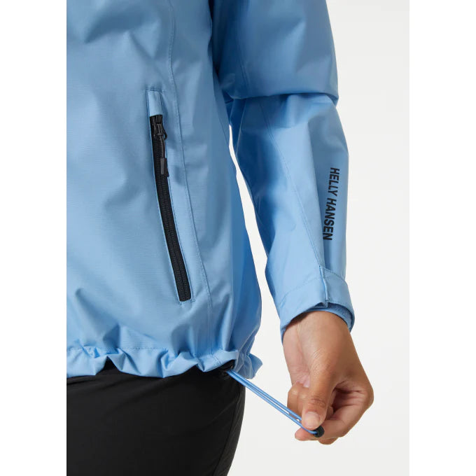 Helly Hansen Women's Crew Midlayer Sailing Jacket - Bright Blue