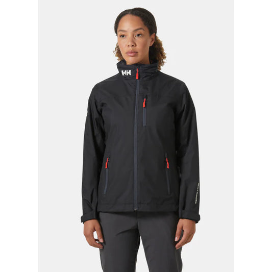 Helly Hansen Women's Crew Midlayer Sailing Jacket - Black