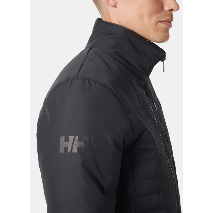 Helly Hansen Men's Crew Insulator Jacket 2.0 Jacket - Ebony