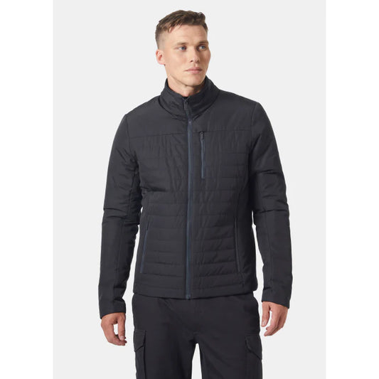 Helly Hansen Men's Crew Insulator Jacket 2.0 Jacket - Ebony