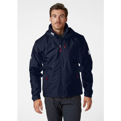 Helly Hansen Men's Crew Hooded Midlayer Sailing Jacket - Navy