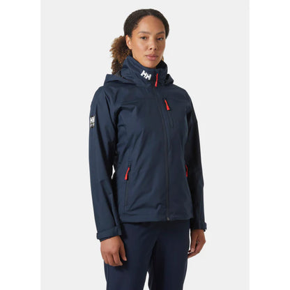 Helly Hansen Women's Crew Hooded Midlayer Sailing Jacket - Navy