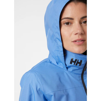 Helly Hansen Women's Crew Hooded Midlayer Sailing Jacket - Skagen Blue