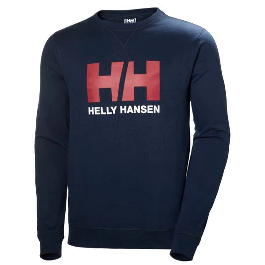 Helly Hansen Men's Logo Crew Sweatshirt - Navy