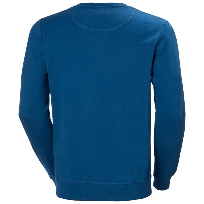 Helly Hansen Men's Logo Crew Sweatshirt - Deep Fjord