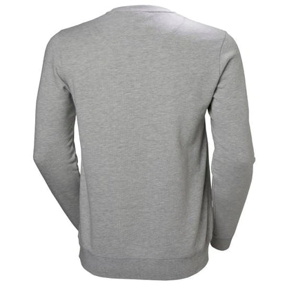 Helly Hansen Men's Logo Crew Sweatshirt - Grey Melange