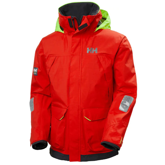 Helly Hansen Men's Pier 3.0 Coastal Sailing Jacket - Alert Red