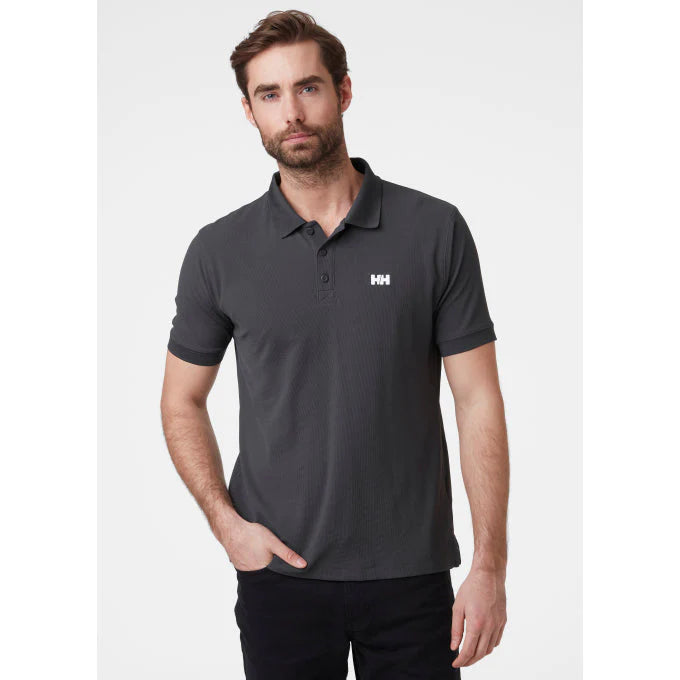 Helly Hansen Men's Driftline Polo - Ebony – Everything Boating