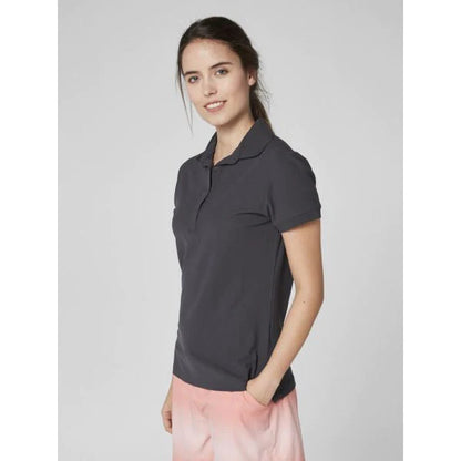 Helly Hansen Women's Crew Line Polo - Ebony