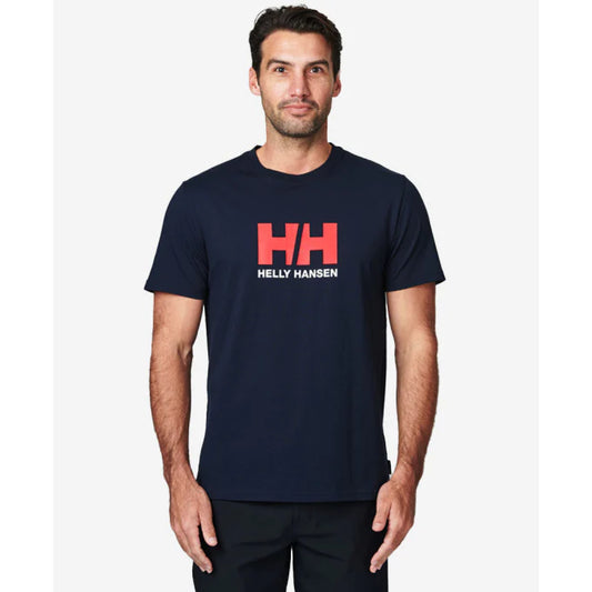 Helly Hansen Men's Logo T-Shirt - Navy