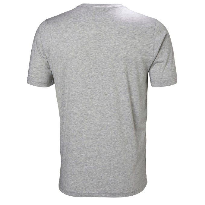 Helly Hansen Men's Logo T-Shirt - Grey Melange