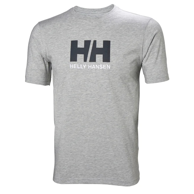 Helly Hansen Men's Logo T-Shirt - Grey Melange