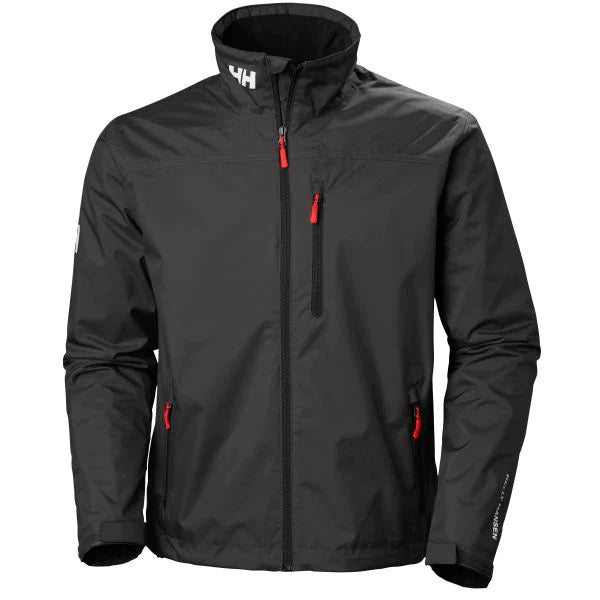 Helly Hansen Men's Crew Midlayer Sailing Jacket - Black