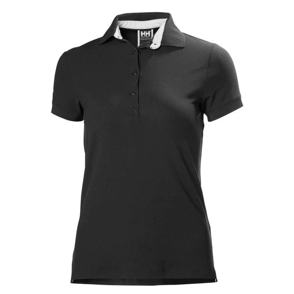 Helly Hansen Women's Crew Line Polo - Ebony