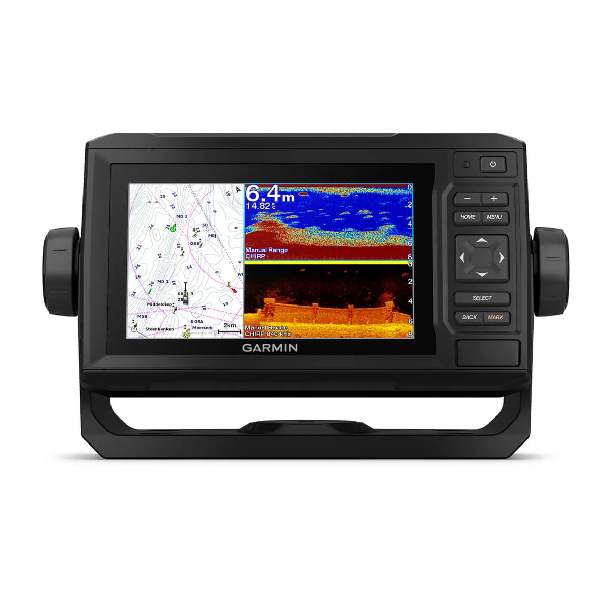 Garmin Echomap UHD 62cv with GT24-TM Transducer Bundle