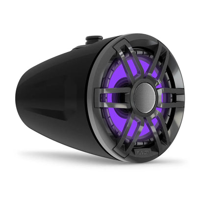 Fusion XS Series Marine Wake Tower Speakers - 6.5" Black