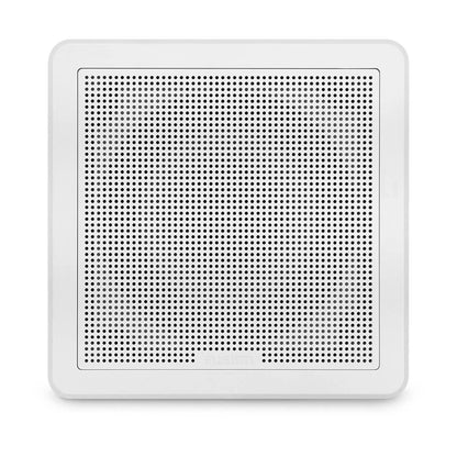 Fusion FM Series Marine Square Flush-Mount Speakers - 6.5" White